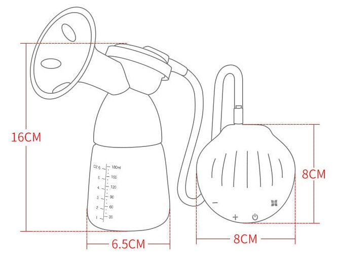 Electric Breast Pump Automatic Silent